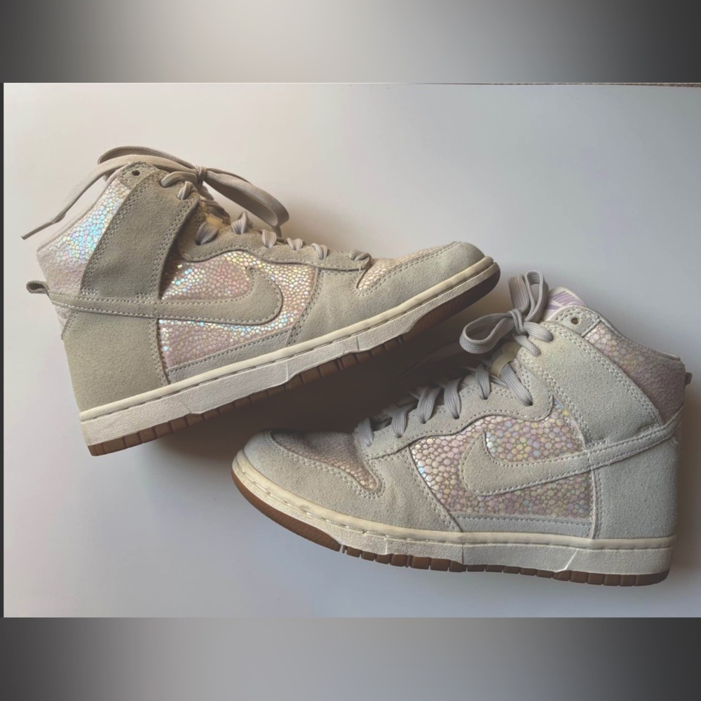 Women's Nike Dunk High Skinny PRM (472488-005) Size 6.5
